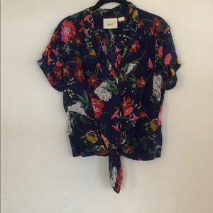 Anthropologie Hawaiian shirt